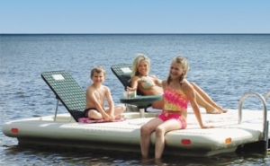 Otter Island Swim Raft